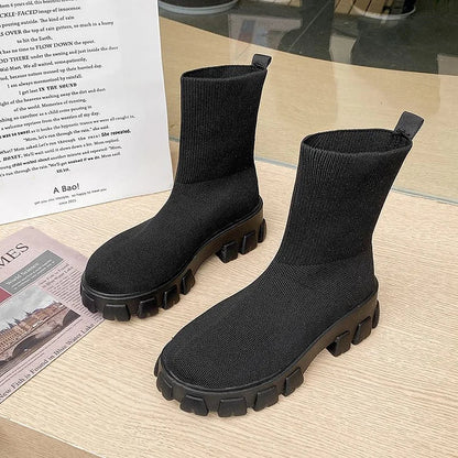 Cozy Cable Knit Ankle Boot Socks