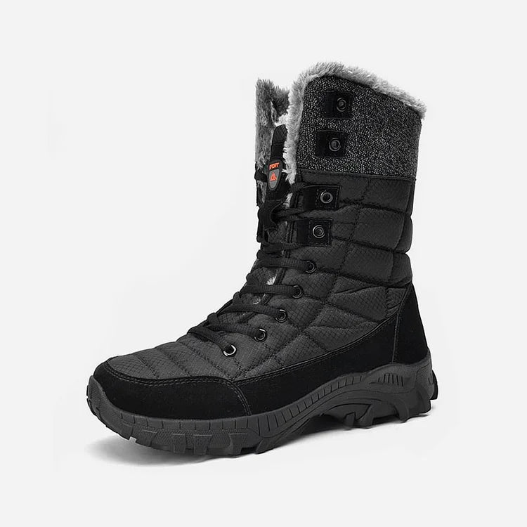 Warm Waterproof Hiking Boots for Men