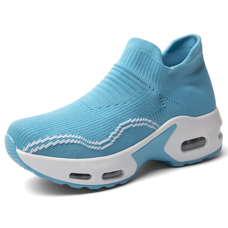 Women's Slip On Breathable Air Cushion Running Shoes