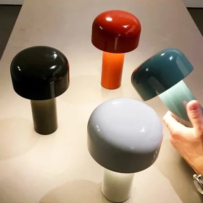 LED Creative Mushroom Rechargeable Table Lamp