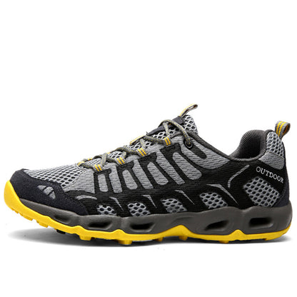 Unisex -New Mesh Lace Up Outdoor Hiking Sneakers