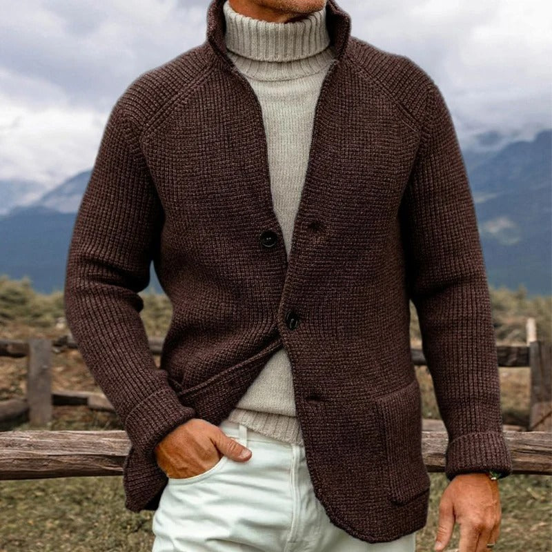 Timeless Crew Neck Sweater Jacket