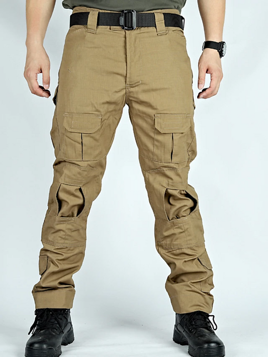 Men's Cargo Pants Pocket Plain Camouflage Comfort Breathable