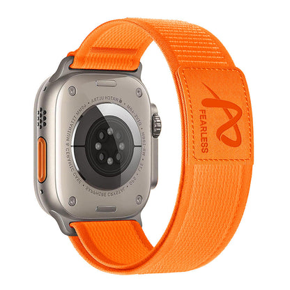 Strong Adjustable Strap for Apple Watch with Leather Accent
