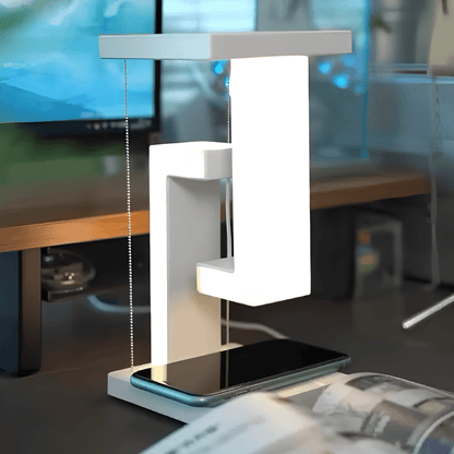Floating LED Night Light with Wireless Charger