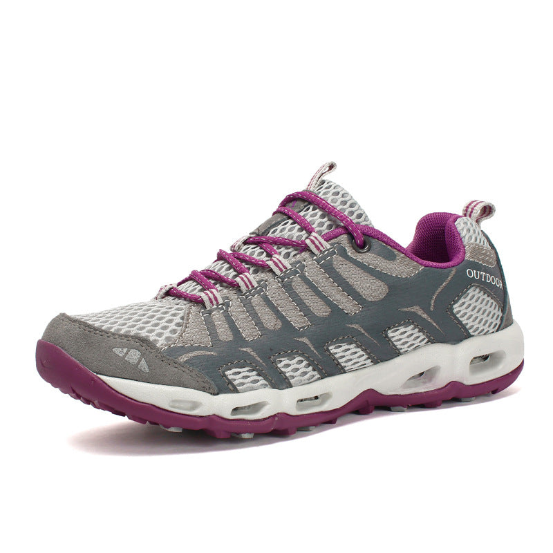 Unisex -New Mesh Lace Up Outdoor Hiking Sneakers