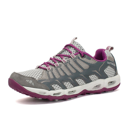 Unisex -New Mesh Lace Up Outdoor Hiking Sneakers