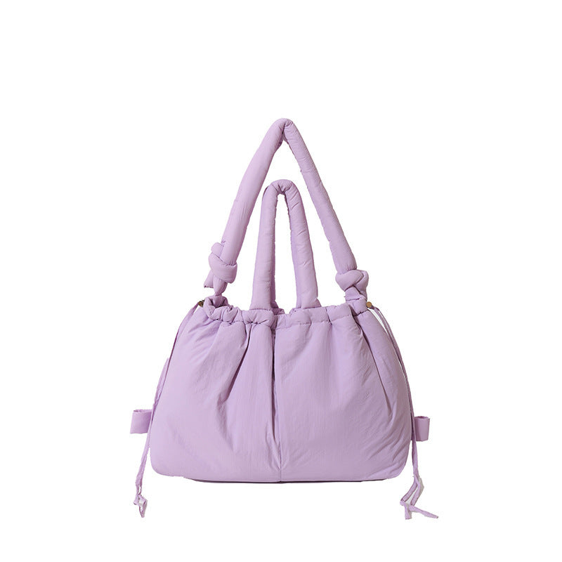 Vegan Leather Tote Shoulder Bag