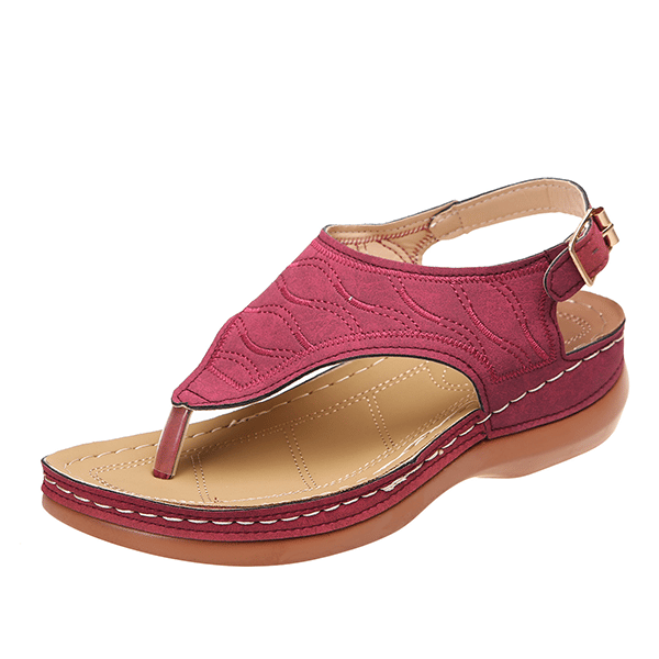 Women's Low-Wedge Women Orthopedic Sandals