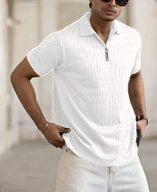 Men's Casual Cotton Polo Shirt