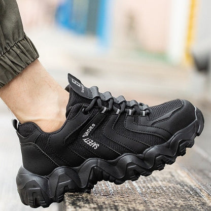 Unisex Orthopedic Shoes Indestructible Solid Sole Reflective Safety Sneakers
