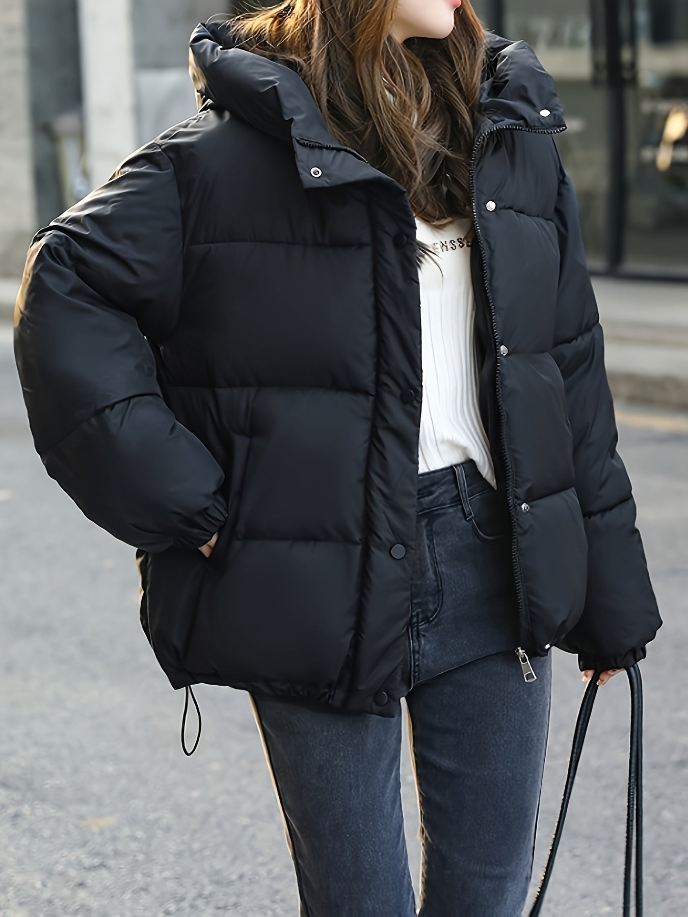 Nadia – Ladies Short Down Filled Coat