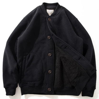 Warm Mens Fleece Coat
