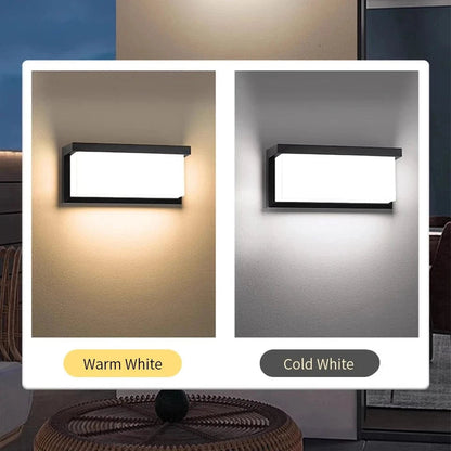 LED Outdoor Wall Light PIR Motion Sensor