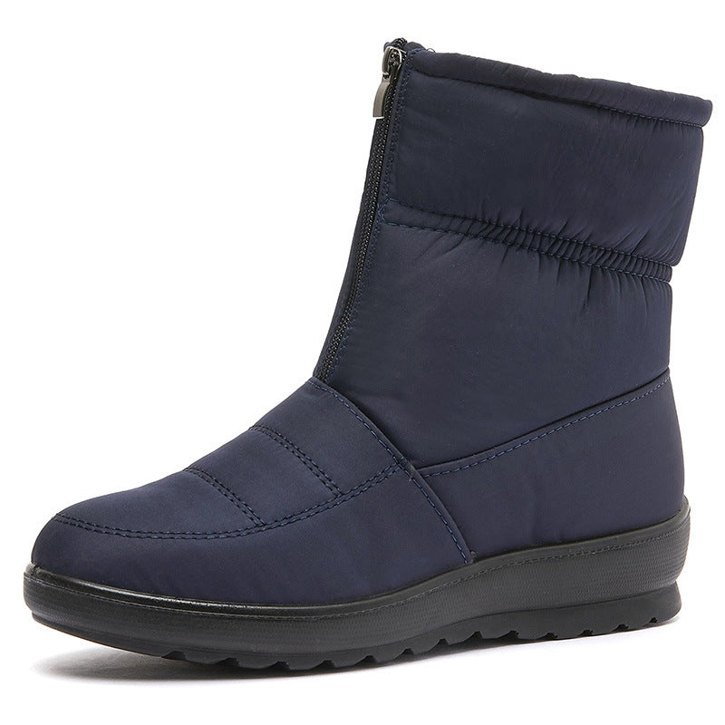 Waterproof Winter Snow Boots Warm Fur Lining Booties