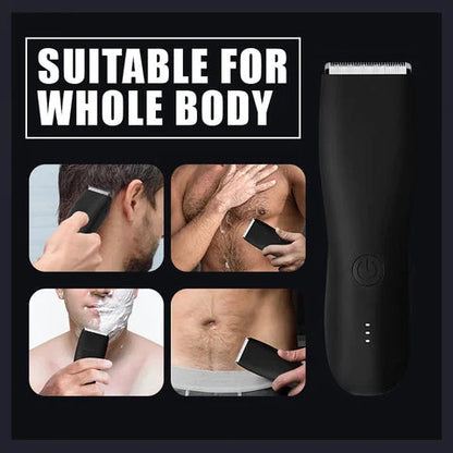 Ultra-Quiet Skin-Friendly Body Shaver