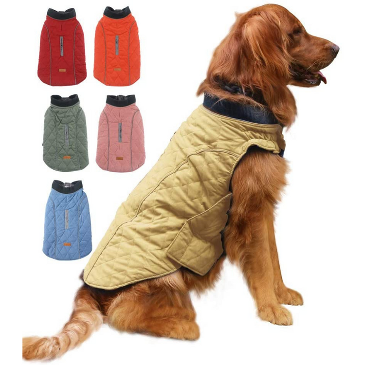 All-Purpose Reflective Quilted Dog Jacket