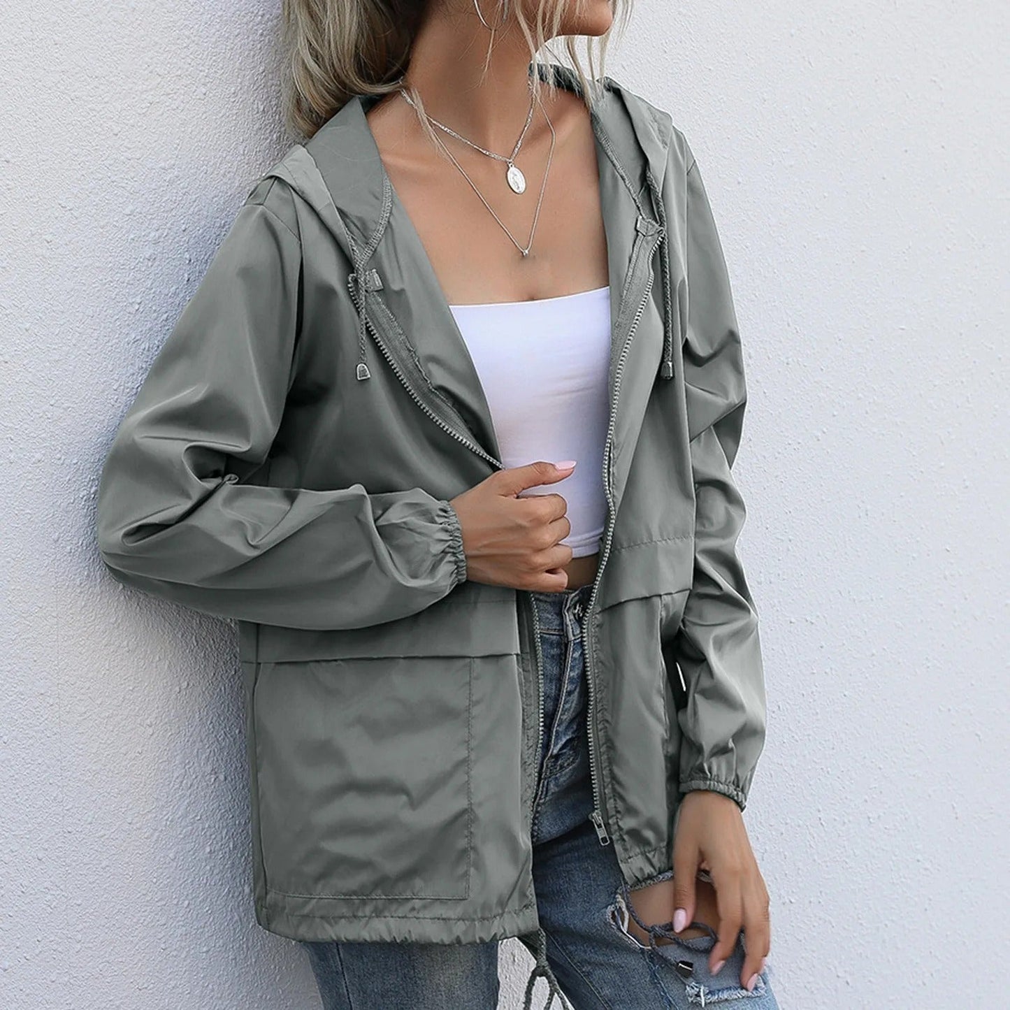 Comfortable Water Resistant Hoodie Jacket - OutfitLondon