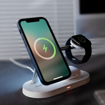 Premium 3 in 1 Fast Wireless Charging Stand
