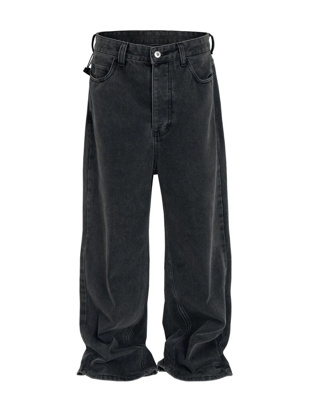 Relaxed Fit Straight Leg Men's Jeans - OutfitLondon