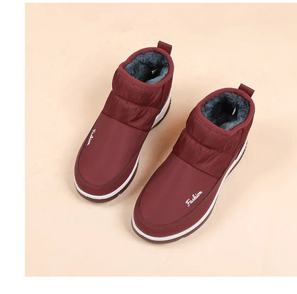 Insulated Snow Boots Waterproof Warm Fur Lining