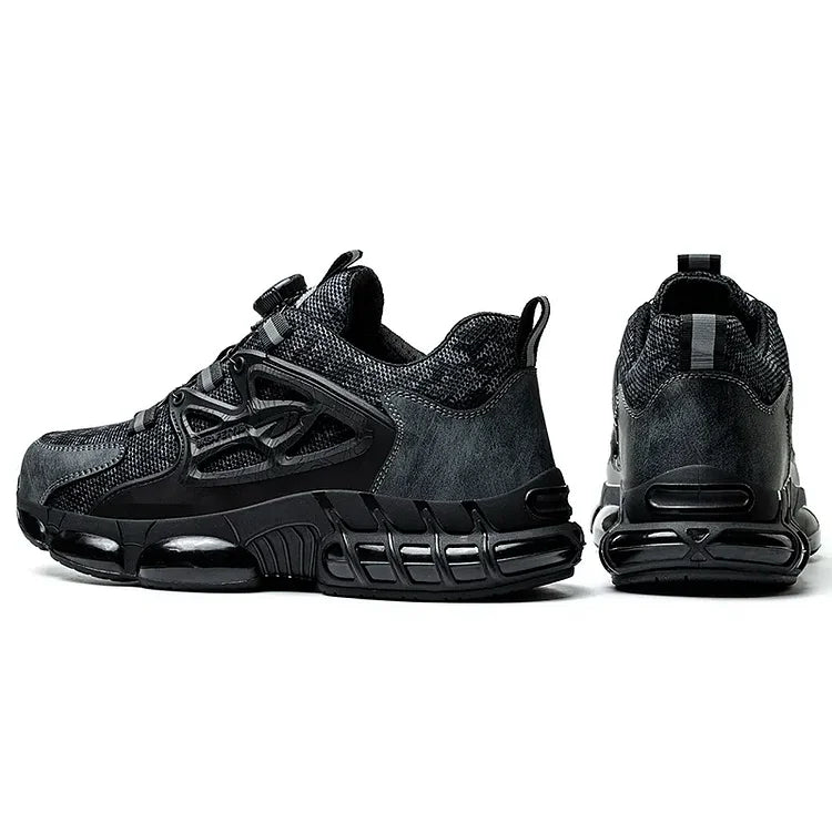 Tough Waterproof Hiking Work Boots with Grip Sole