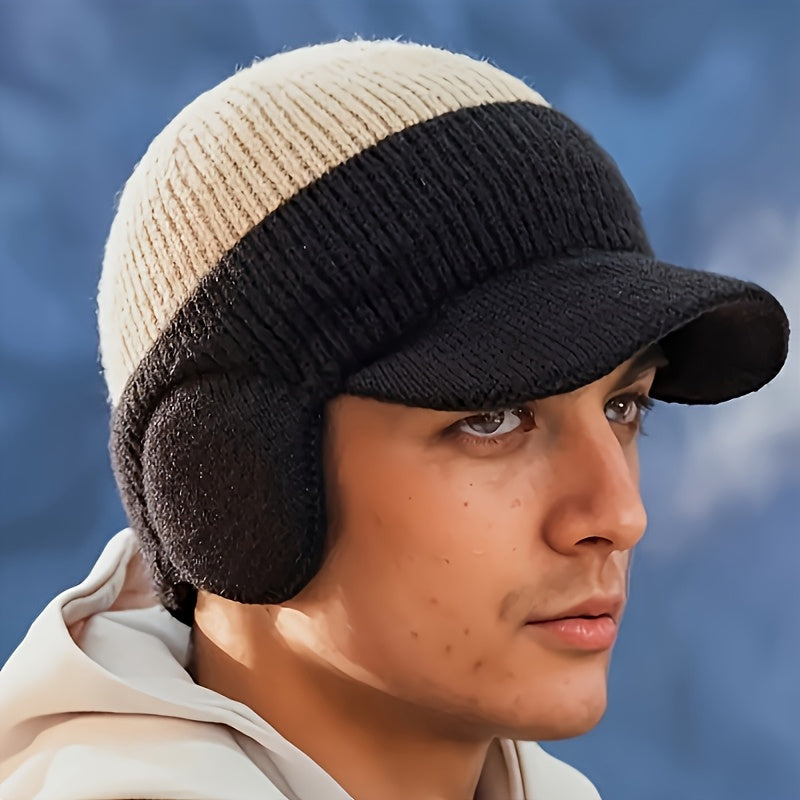 Cold Weather Thermal Insulated Beanie Hat