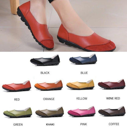 Women's Lofors Loafers Moccasins Soft Leather Flats