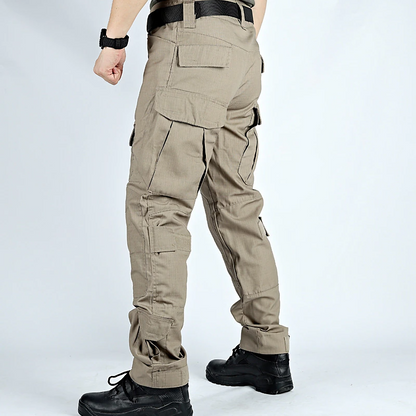 Men's Cargo Pants Pocket Plain Camouflage Comfort Breathable
