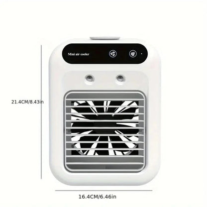 Rechargeable Portable Aircon with Mist Spray