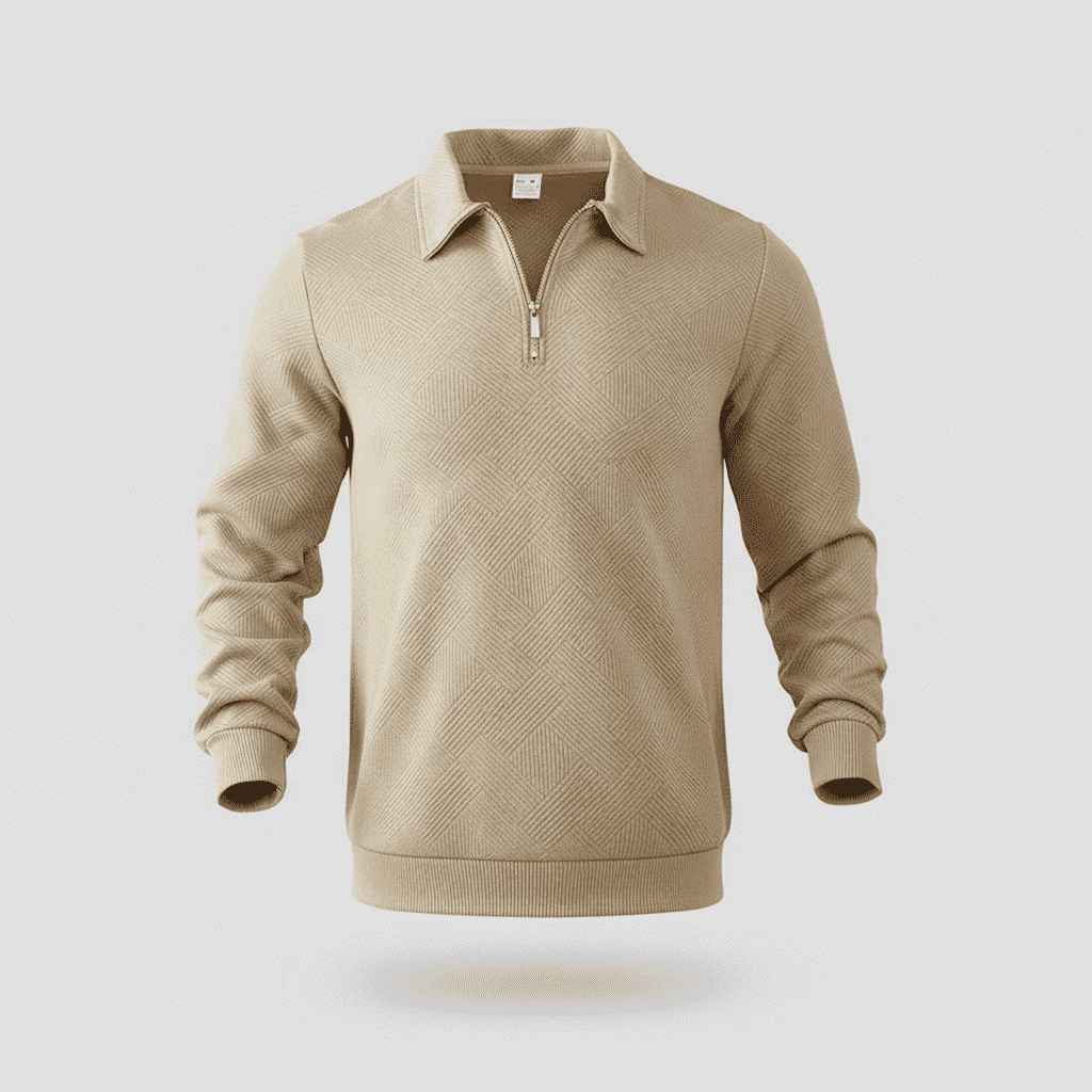 Soft Men's Zip Up Cashmere Sweater - OutfitLondon