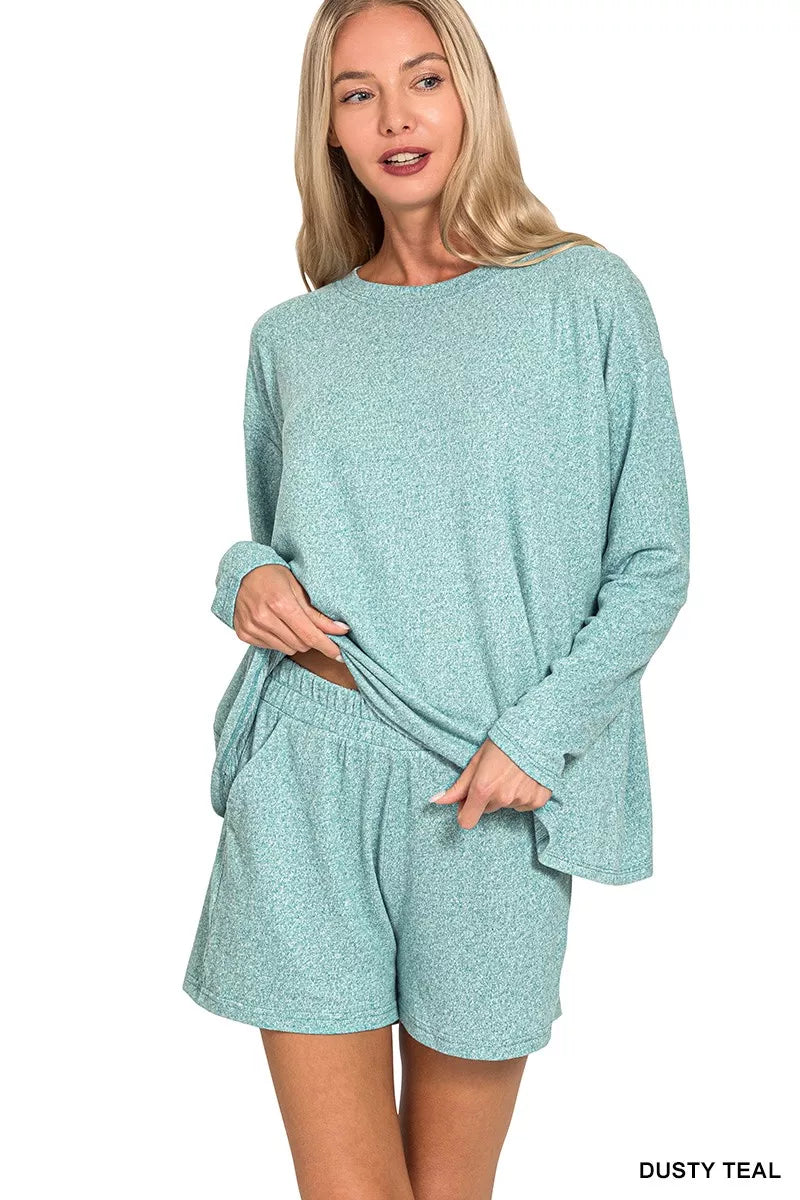 Soft Pastel Sweat Suit Set - OutfitLondon