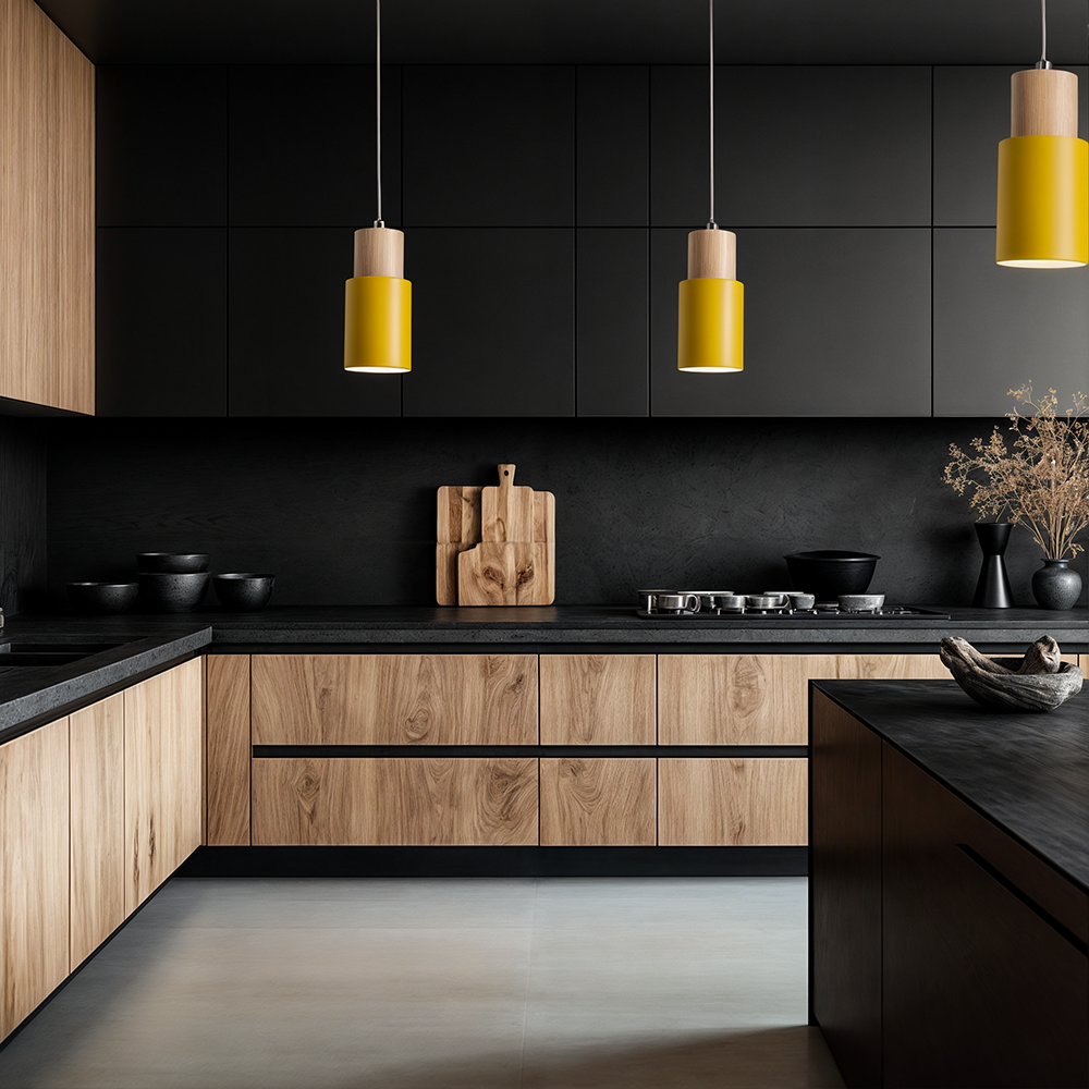 Farmhouse Style Wooden Pendant Lights - OutfitLondon