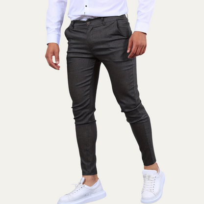 Flexible Fit Grey Jogger Pants