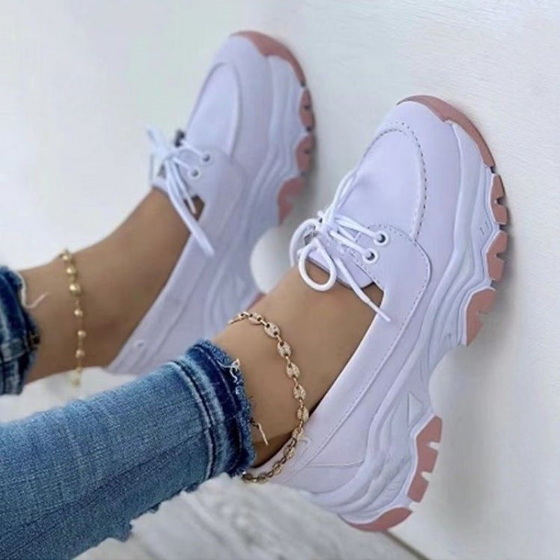 Slip-on Orthopedic Shoes Women Round Toe Walking Sneakers Memory EVA