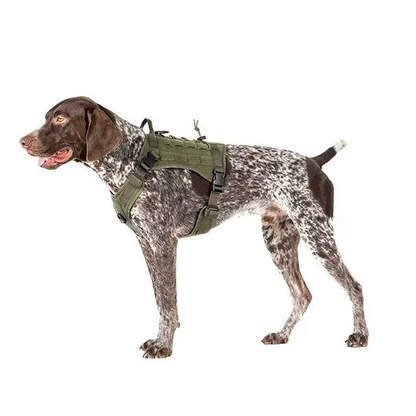 Military No-Pull Tactical Dog Harness Vest