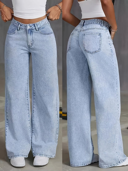 Fashionable High Rise Women's Jeans