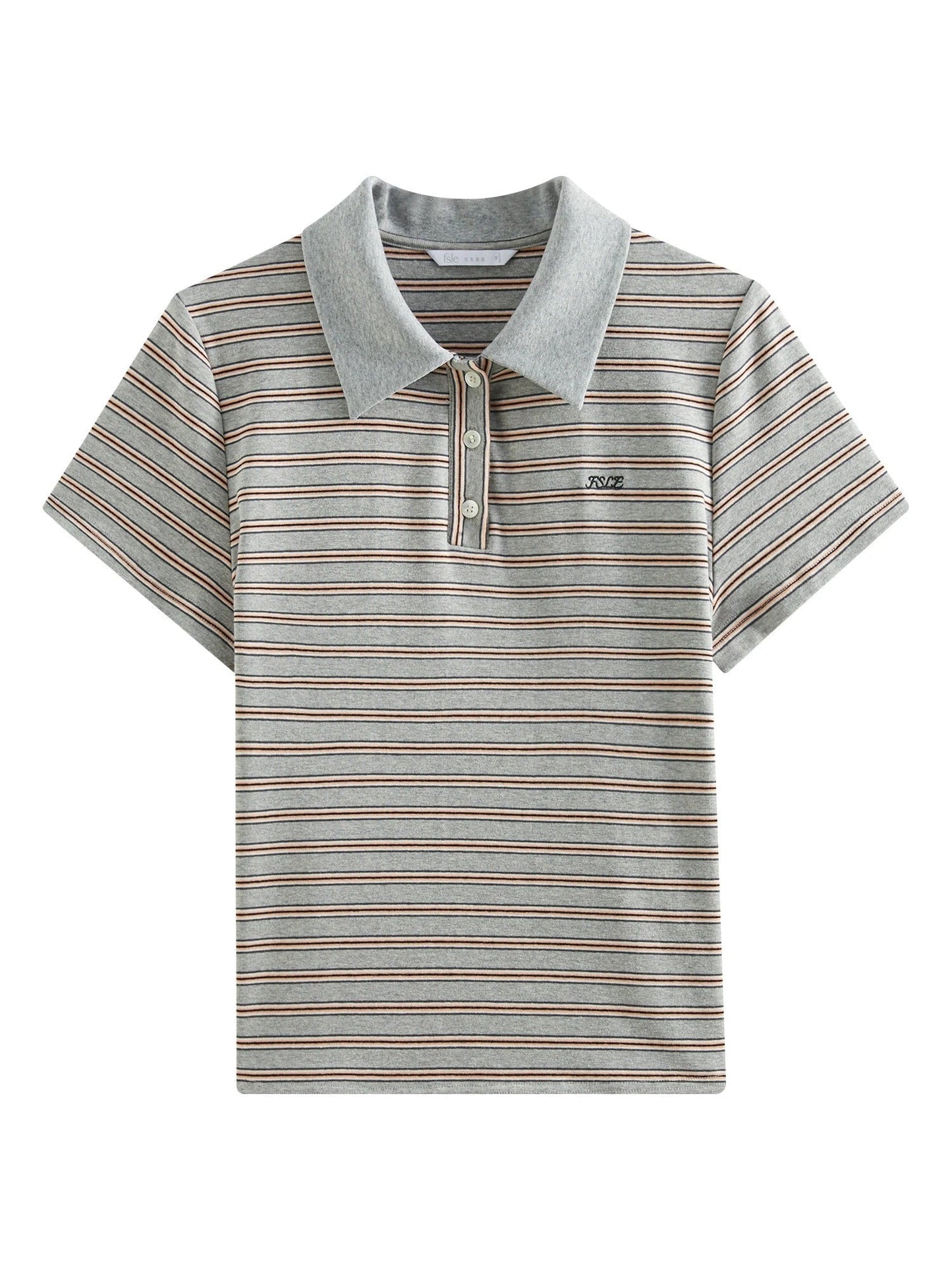 Timeless Horizontal Stripe Polo Shirt