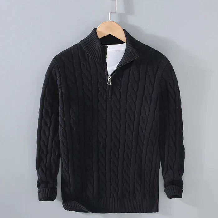 Classic Warm Wool Crew Sweater