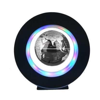 LED World Map Magnetic Levitation Floating Globe