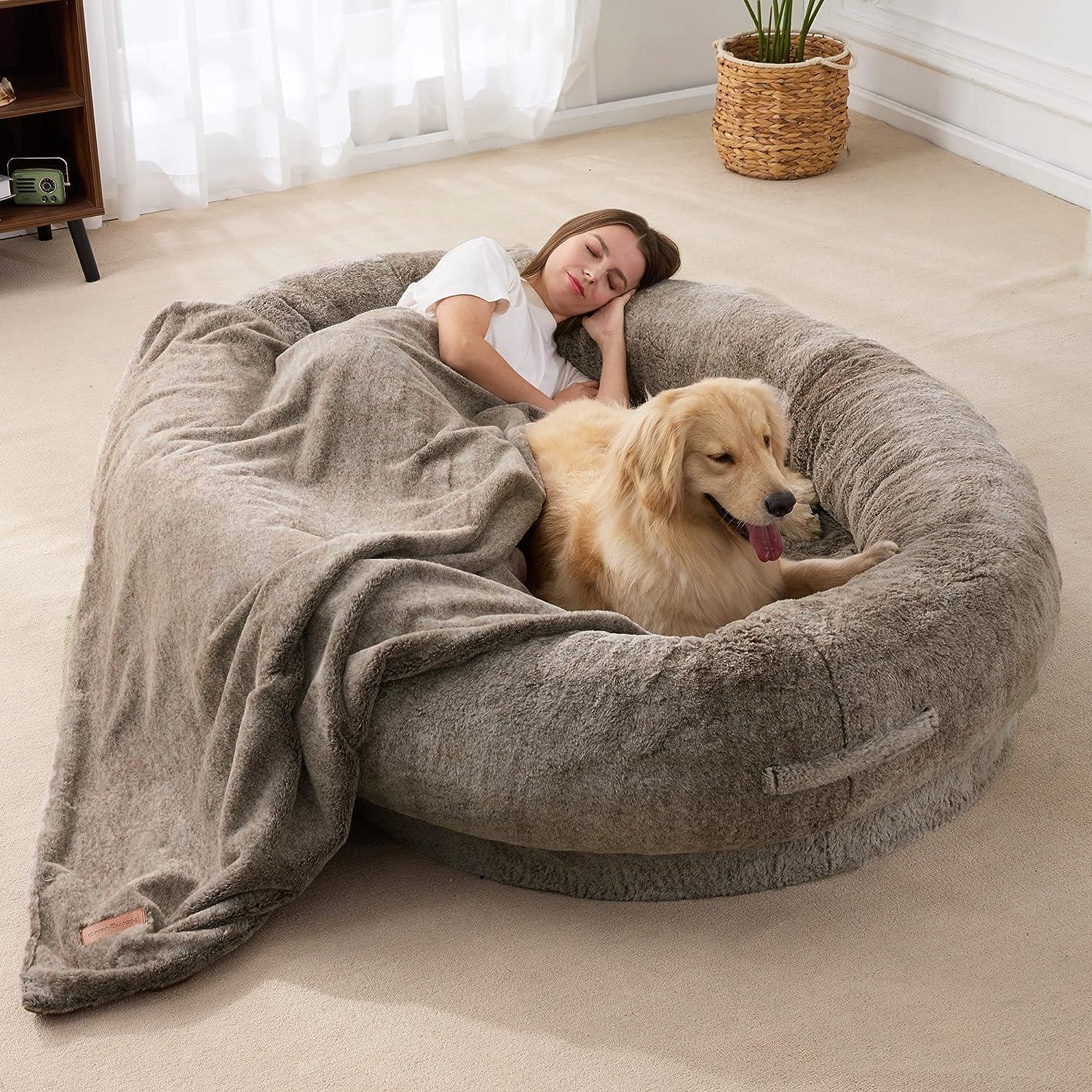 Soft Large Dog Mattress for Comfortable Pet Sleeping - OutfitLondon