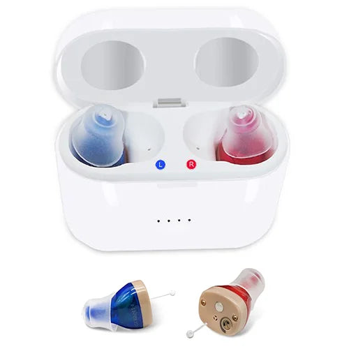 Best Invisible Hearing Aids Pair&Rechargeable