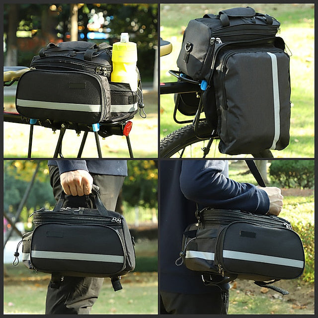 Bike Panniers Bag Bike Rack Bag Large Capacity Waterproof Adjustable