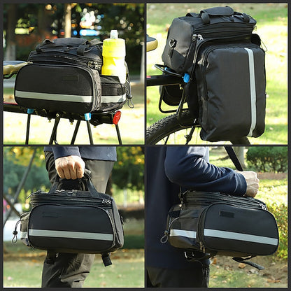 Bike Panniers Bag Bike Rack Bag Large Capacity Waterproof Adjustable