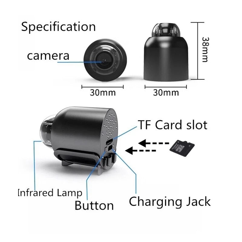Mini Cam Small Wireless Security Camera