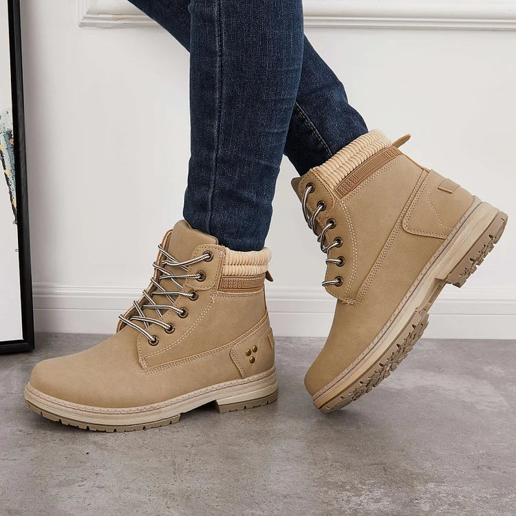 Warm Waterproof Women's Snow Boots