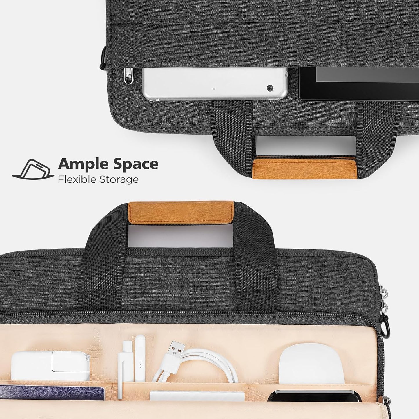 Durable Laptop Messenger Bag with Extra Cushioning