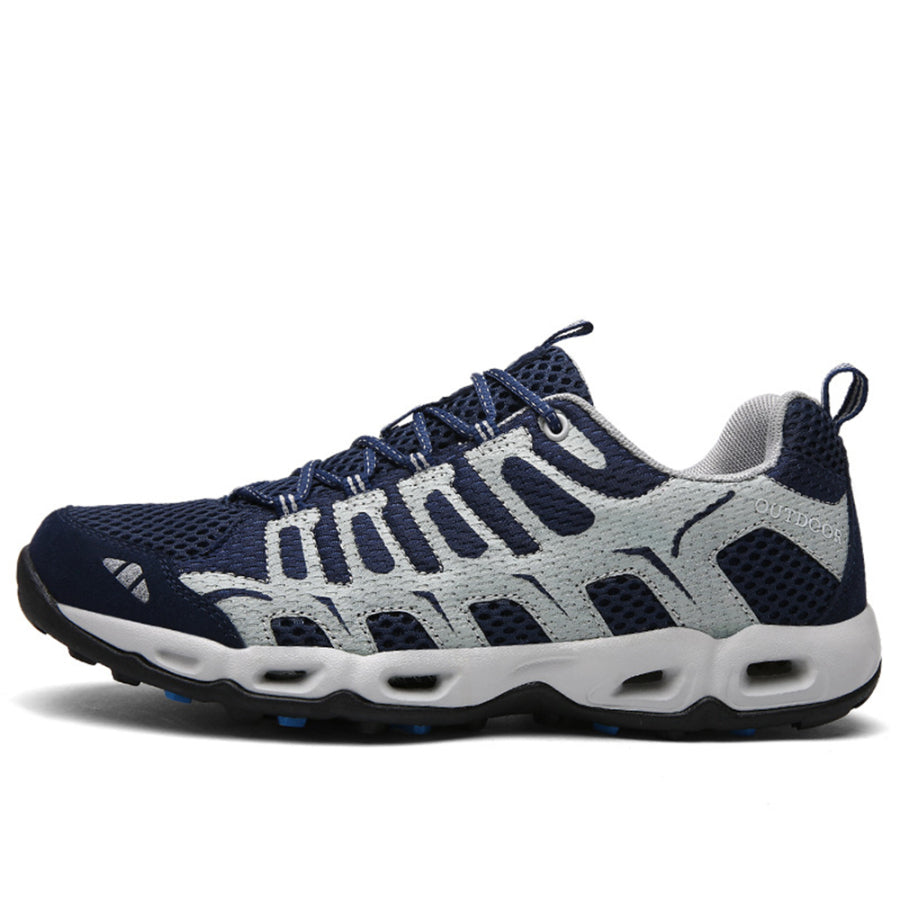 Unisex -New Mesh Lace Up Outdoor Hiking Sneakers