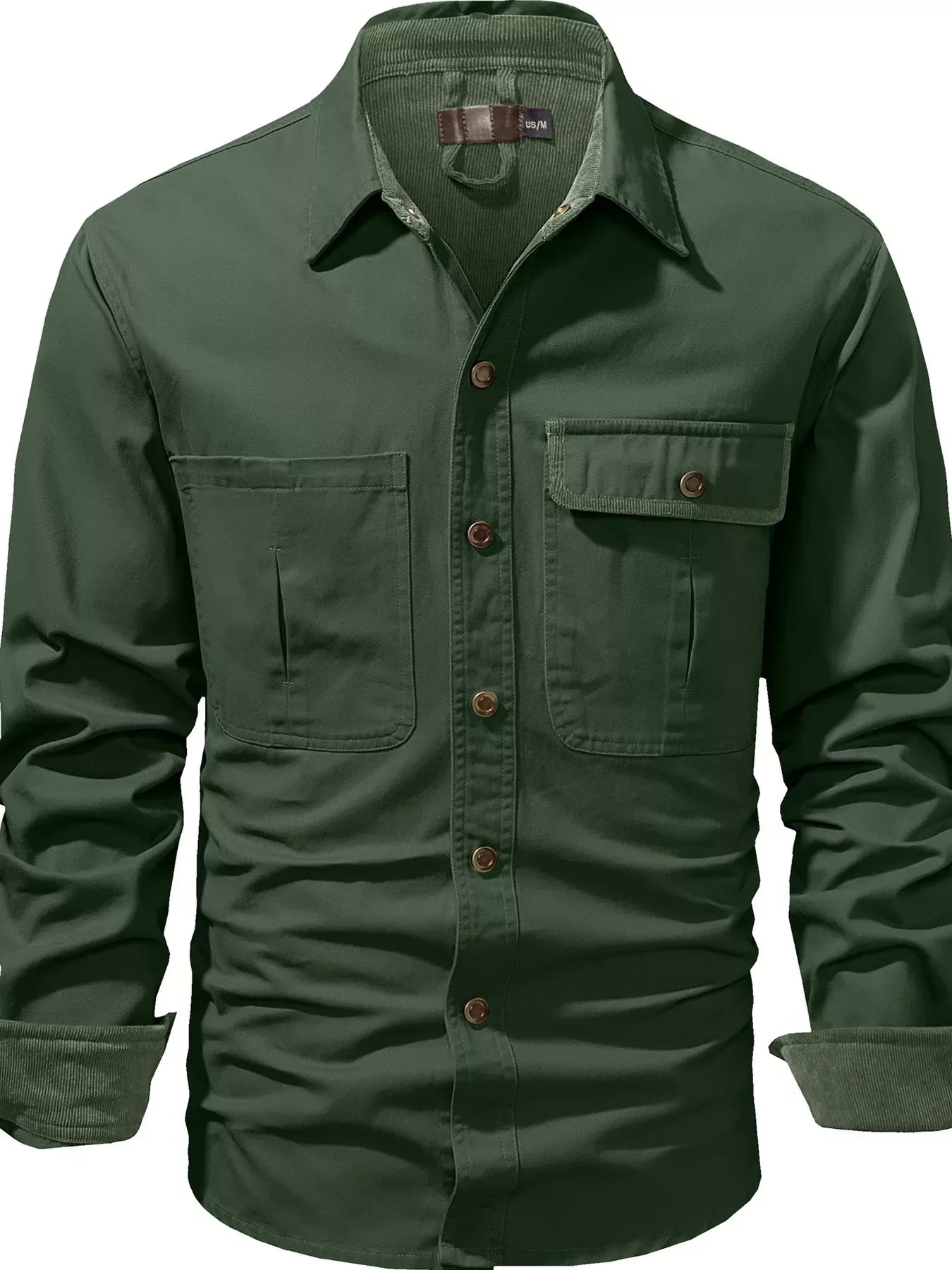 Casual Loose Fit Mens Dress Shirt