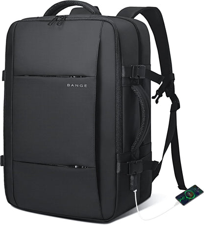 Spacious 26-45L Water Resistant Hiking Rucksack with Laptop Compartment